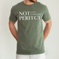 Not Perfect, Just Forgiven, Jesus, Christian, Religious, Gospel, Faith Tshirt Comfort Colors T-Shirt
