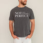 Not Perfect, Just Forgiven, Jesus, Christian, Religious, Gospel, Faith Tshirt Comfort Colors T-Shirt