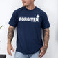 Not Perfect, Just Forgiven, John, Jesus, Christian, Religious, Gospel, Faith Tshirt Comfort Colors T-Shirt