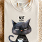 Not Today, Cat, Grumpy, Coffee, Funny, Meme Shirt Comfort Colors T-Shirt