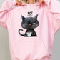 Not Today, Cat, Grumpy, Coffee, Funny, Meme Hooded Sweatshirt