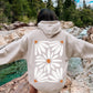 Boho Daisy Floral Hoodie