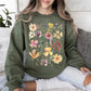 Mountain Meadow Pressed Flowers Sweatshirt