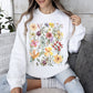 Mountain Meadow Pressed Flowers Sweatshirt