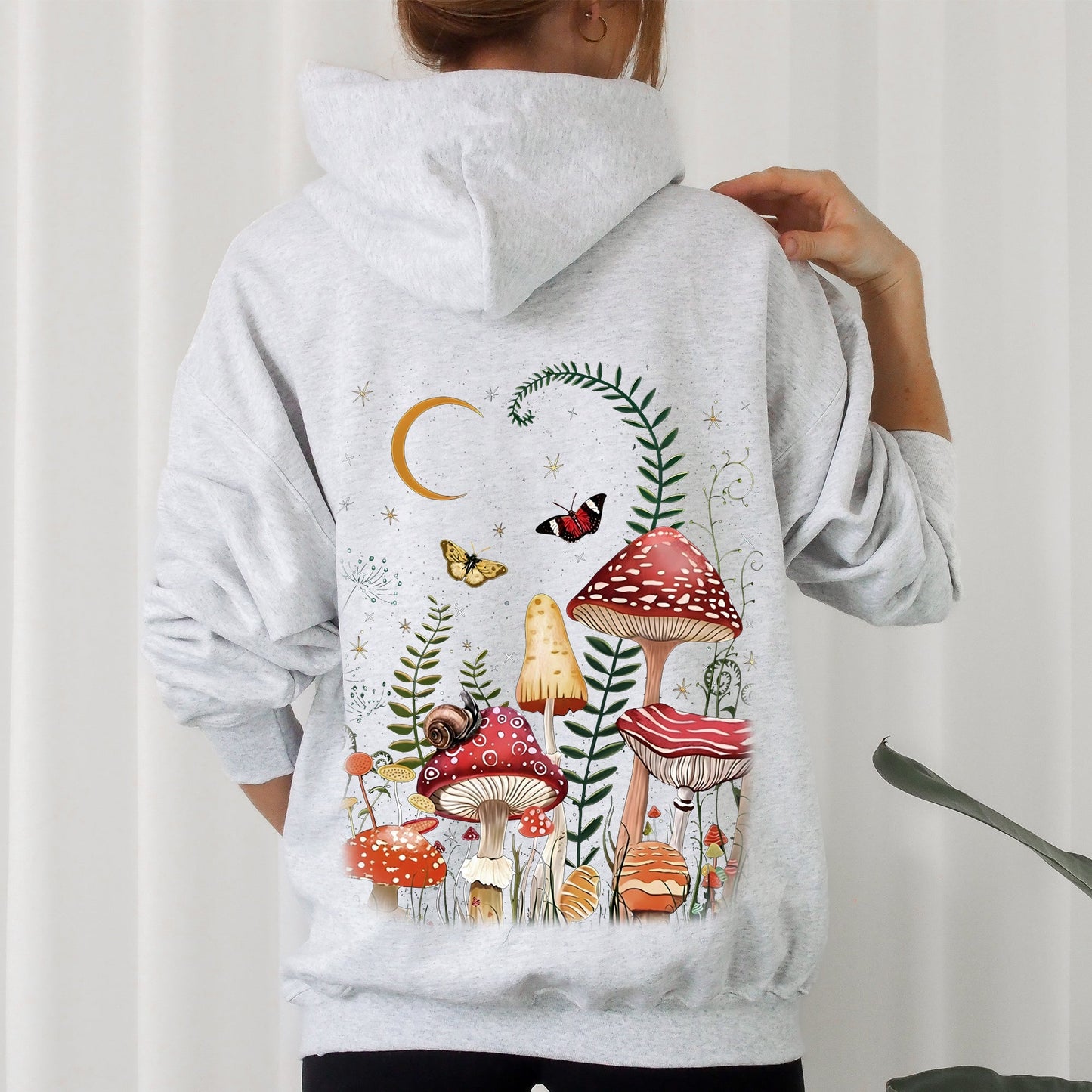 Mystical Mushroom Forest Hoodie