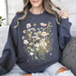 Pressed Flower Bouquet Sweatshirt