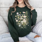 Pressed Flower Bouquet Sweatshirt