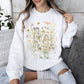 Pressed Flower Bouquet Sweatshirt