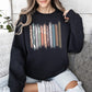 Botanical Stripes Tree Sweatshirt