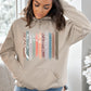 Botanical Stripes Tree Hoodie