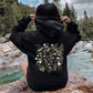 Delicate Wildflowers, Forest Meadow, Pressed Flowers Hoodie