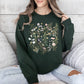 Mountain Pressed Wildflowers Sweatshirt