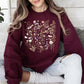 Mountain Pressed Wildflowers Sweatshirt
