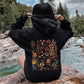 Dried Wildflowers, Nature, Meadow, Floral, Leaves Hoodie