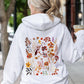 Dried Wildflowers, Nature, Meadow, Floral, Leaves Hoodie