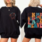 On My Husband's Last Nerve, Wife, Marriage, Funny Sweatshirt