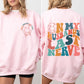 On My Husband's Last Nerve, Wife, Marriage, Funny Sweatshirt