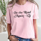 On The Road Again, Roses, Western, Cowboy, Willie, Tshirt Comfort Colors T-Shirt
