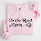 On The Road Again, Roses, Western, Cowboy, Willie Sweatshirt