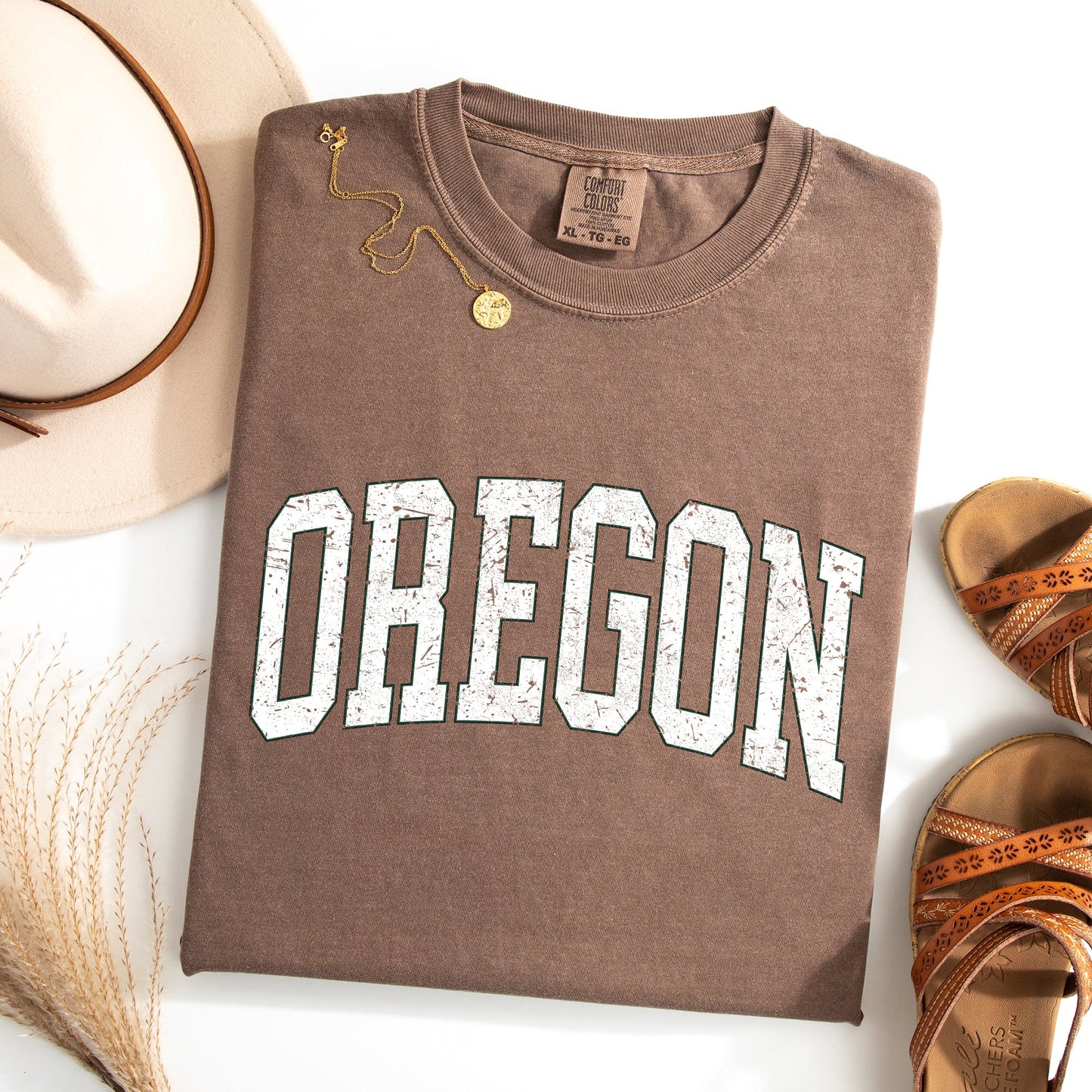 Oregon, Football, Sports, Game Day, Big Game, Touchdown, Tailgate Party, University, College, State Tshirt Comfort Colors T-Shirt