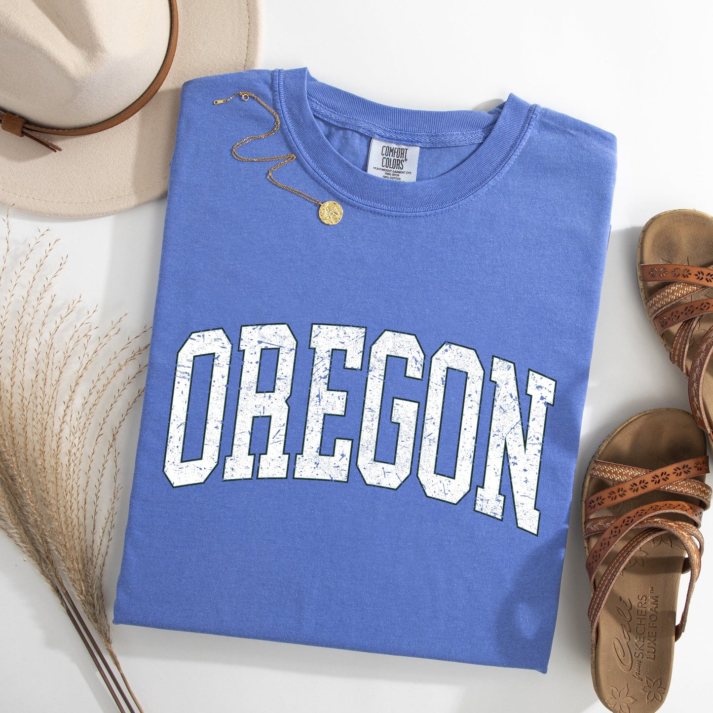 Oregon, Football, Sports, Game Day, Big Game, Touchdown, Tailgate Party, University, College, State Tshirt Comfort Colors T-Shirt