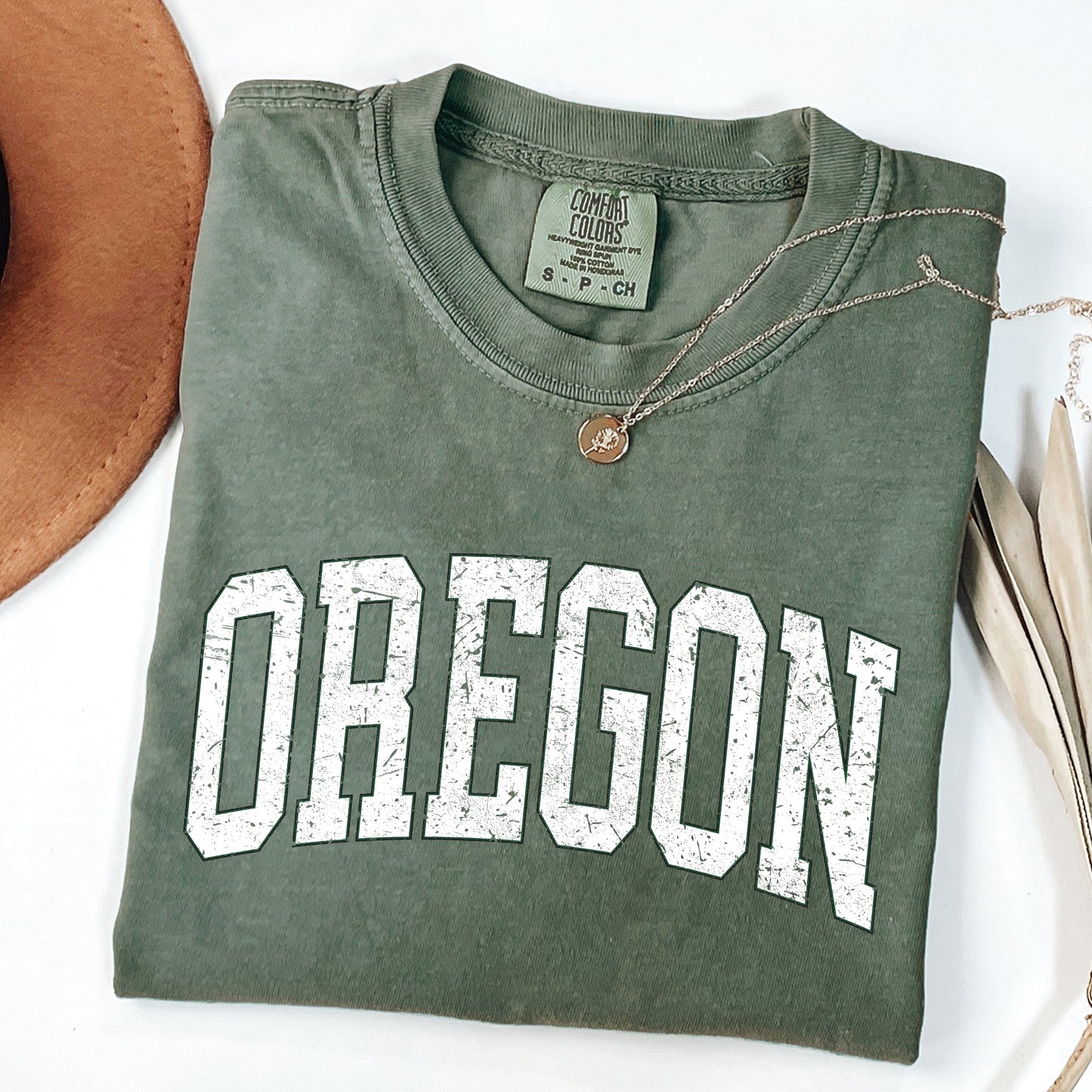 Oregon, Football, Sports, Game Day, Big Game, Touchdown, Tailgate Party, University, College, State Tshirt Comfort Colors T-Shirt