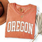 Oregon, Football, Sports, Game Day, Big Game, Touchdown, Tailgate Party, University, College, State Tshirt Comfort Colors T-Shirt