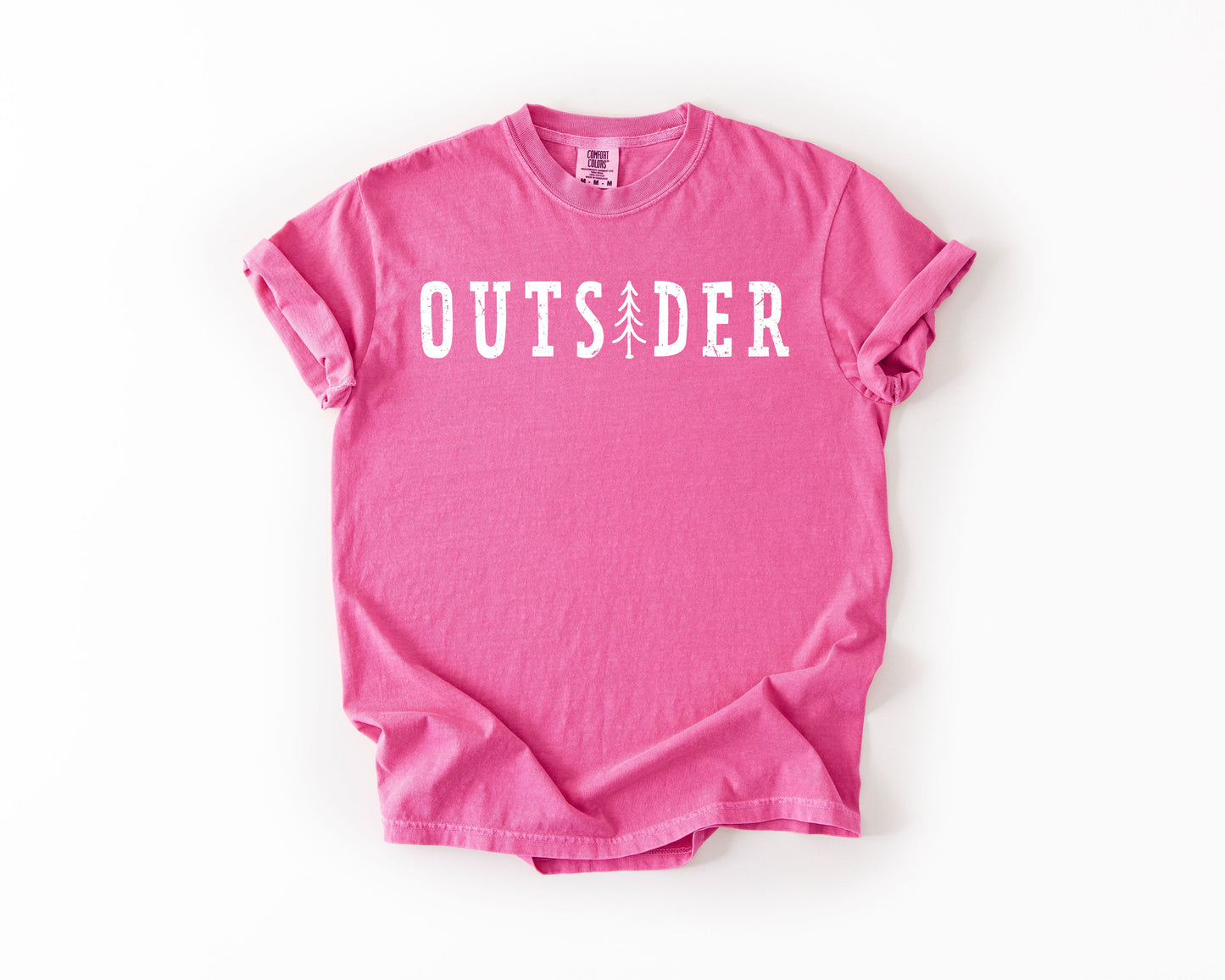 Outsider, Adventure, Boat, Lake Life, Camping, Outdoor, Nature, Travel, Comfort Colors T-Shirt