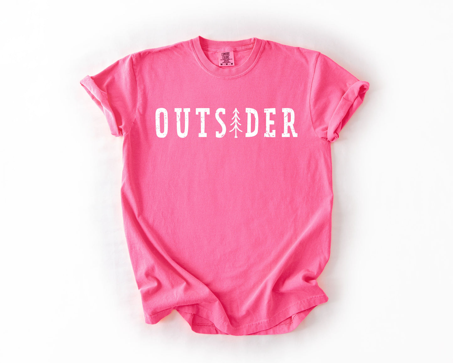 Outsider, Adventure, Boat, Lake Life, Camping, Outdoor, Nature, Travel, Comfort Colors T-Shirt