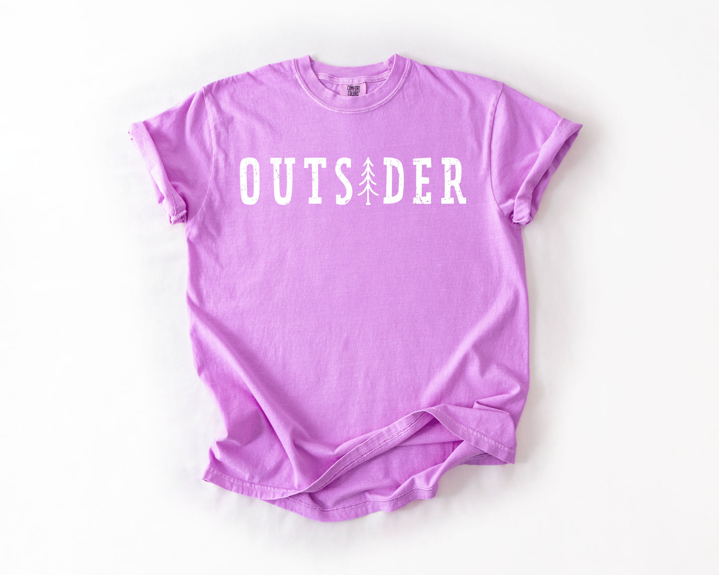 Outsider, Adventure, Boat, Lake Life, Camping, Outdoor, Nature, Travel, Comfort Colors T-Shirt