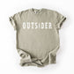 Outsider, Adventure, Boat, Lake Life, Camping, Outdoor, Nature, Travel, Comfort Colors T-Shirt