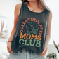 Overstimulated Moms Club, Popular, Mama, Mother Comfort Colors Tank Top