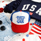 Party In The USA, Patriotic, Snapback Trucker Hat