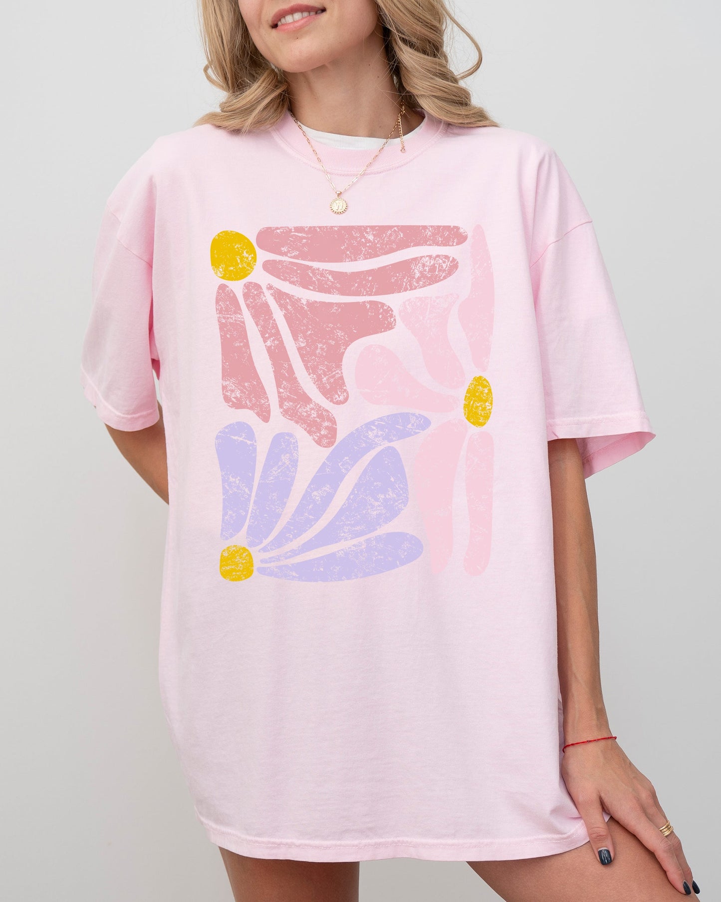 Pastel, Gorgeous Abstract Flowers, Boho Floral Design, Summer Vibes, Gardening, Festival, Nature Shirt Comfort Colors T-Shirt