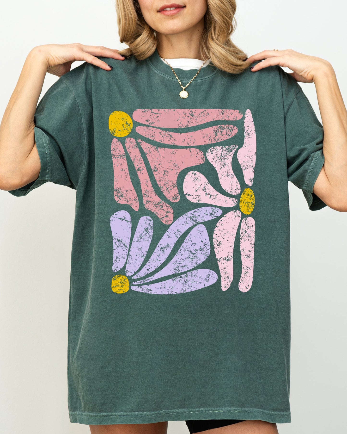 Pastel, Gorgeous Abstract Flowers, Boho Floral Design, Summer Vibes, Gardening, Festival, Nature Shirt Comfort Colors T-Shirt