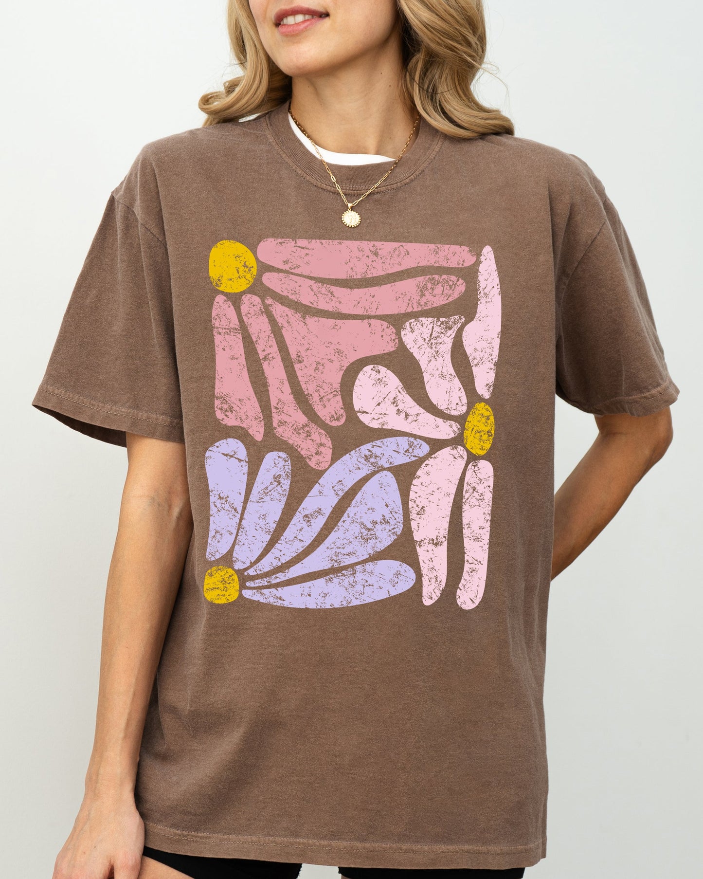 Pastel, Gorgeous Abstract Flowers, Boho Floral Design, Summer Vibes, Gardening, Festival, Nature Shirt Comfort Colors T-Shirt