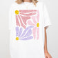 Pastel, Gorgeous Abstract Flowers, Boho Floral Design, Summer Vibes, Gardening, Festival, Nature Shirt Comfort Colors T-Shirt