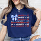 Patriotic Bows, Flag, USA, Coquette, Ribbons, America, 4th of July Tshirt Comfort Colors T-Shirt