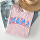 Patriotic Mama, Stars and Stripes, 4th of July Tshirt Comfort Colors T-Shirt