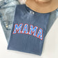 Patriotic Mama, Stars and Stripes, 4th of July Tshirt Comfort Colors T-Shirt