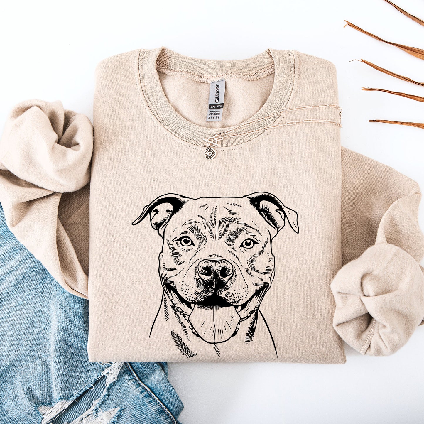 Pitbull, Dog Lover Apparel, Pet, Dog Breed, Cute Sweatshirt