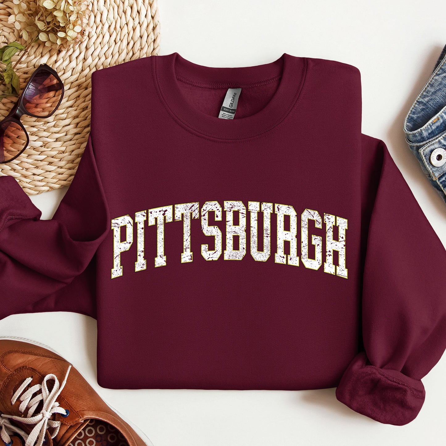Pittsburgh, Football, Sports, Game Day, Big Game, Touchdown, Tailgate Party, University, College, State Sweatshirt