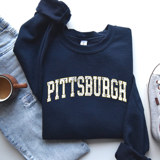 Pittsburgh, Football, Sports, Game Day, Big Game, Touchdown, Tailgate Party, University, College, State Sweatshirt