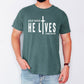 Plot Twist, He Lives, Christian, Jesus, Gospel, Faith, Saved Tshirt Comfort Colors T-Shirt