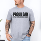Proud Dad Of A Few Dumbass Kids, Father's Day, Husband, Funny, Guy Gift, Soft Style T-Shirt