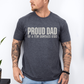 Proud Dad Of A Few Dumbass Kids, Father's Day, Husband, Funny, Guy Gift, Soft Style T-Shirt
