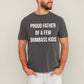 Proud Father Of A Few Dumbass Kids, Funny, Vulgar, Father's Day, Dad Gift Tshirt Comfort Colors T-Shirt