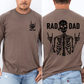 Rad Dad, Skeleton, Father's Day, Husband, Guy Gift, Brother, Comfort Colors T-Shirt