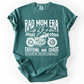 Rad Mom Era, Caffeine and Chaos, Sassy, Mama, Mother, Comfort Colors T-Shirt