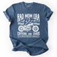 Rad Mom Era, Caffeine and Chaos, Sassy, Mama, Mother, Comfort Colors T-Shirt